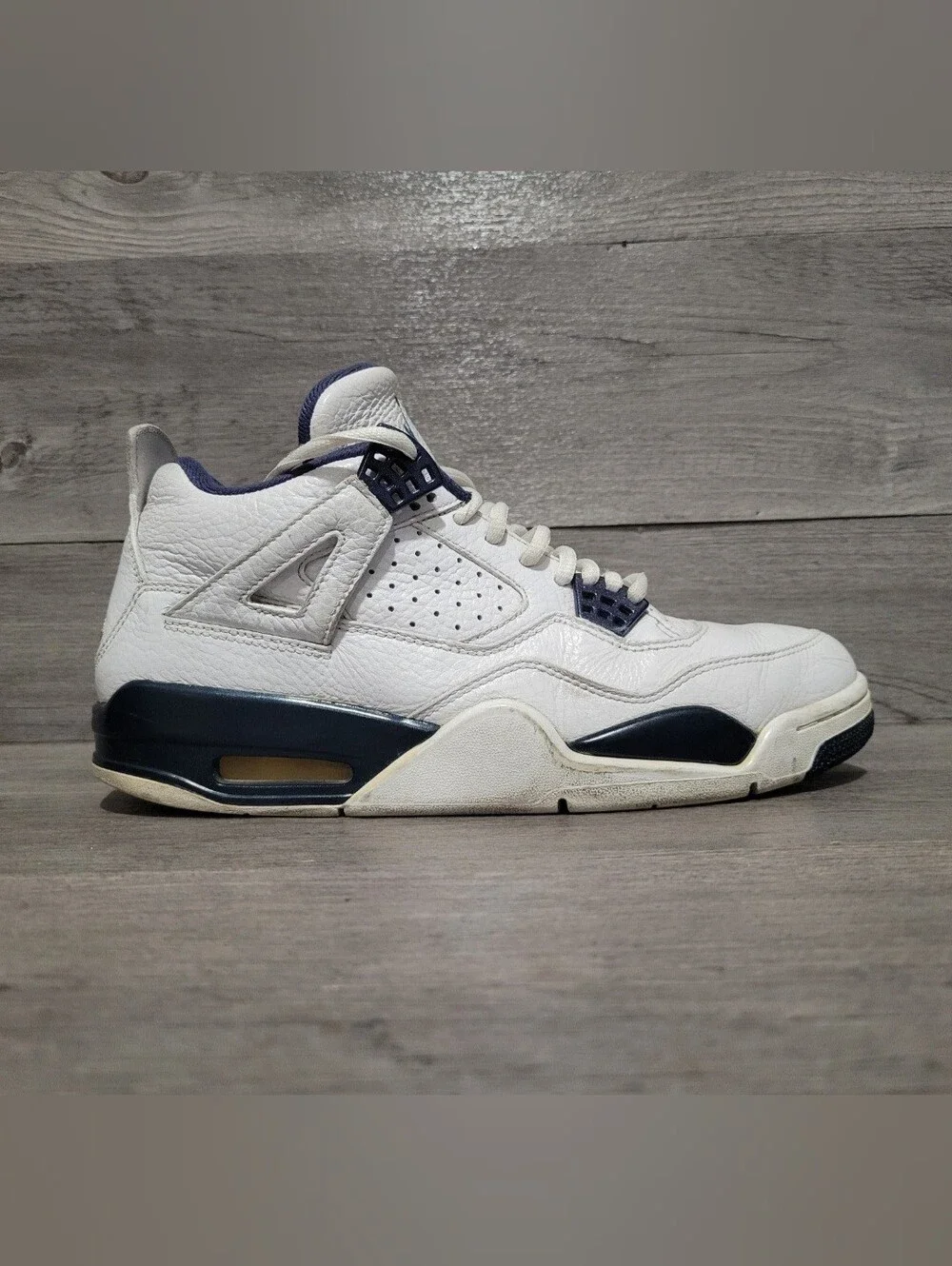 Air Jordan 4 Columbia Retro LS Legend Blue 2015 Size 9 - 314254-107